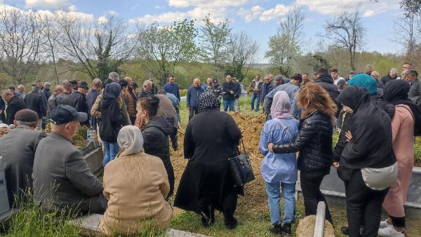 Almanya'da öldürülen taksici, memleketi Samsun'da toprağa verildi