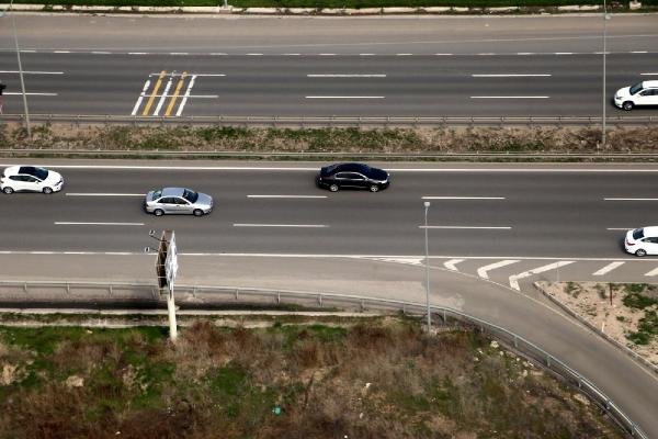 Ankara'da helikopter destekli trafik denetimi