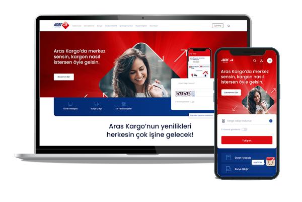 Aras Kargo, yeni internet sitesini yayına aldı 