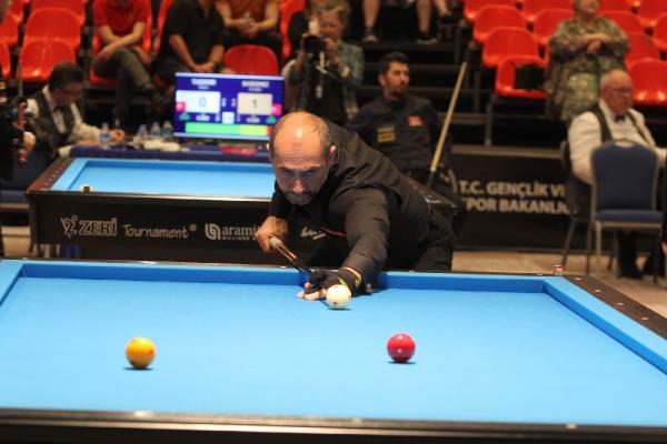 Avrupa Bilardo Şampiyonası'nda 5 milli sporcu son 16'ya kaldı