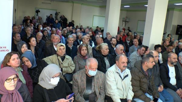 Bakan Kurum Kartal'da Orhantepe Mahallesi ‘Büyük Dönüşüm Projesi’ toplantısında mahalleli ile buluştu