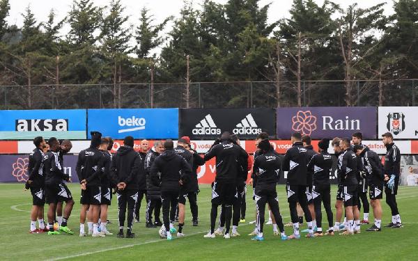 Beşiktaş, Giresunspor maçının hazırlıklarına devam etti