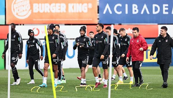 Beşiktaş, Trabzonspor maçının hazırlıklarını sürdürdü