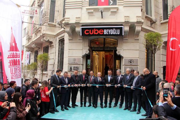  Beyoğlu'nda ilk şehir içi kuluçka merkezi “Cube Beyoğlu" açıldı