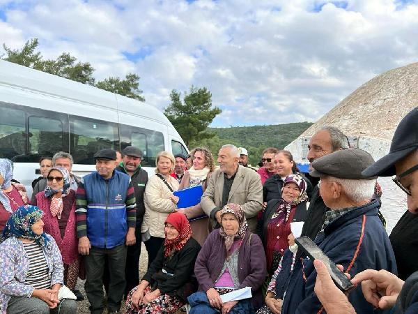 Bodrum'da taş ocağının bilirkişi raporu; toz, orman ve zeytin ağaçlarını olumsuz etkileyebilir