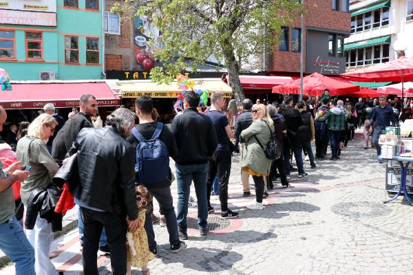 Edirne'de bayramda tava ciğerine yoğun ilgi