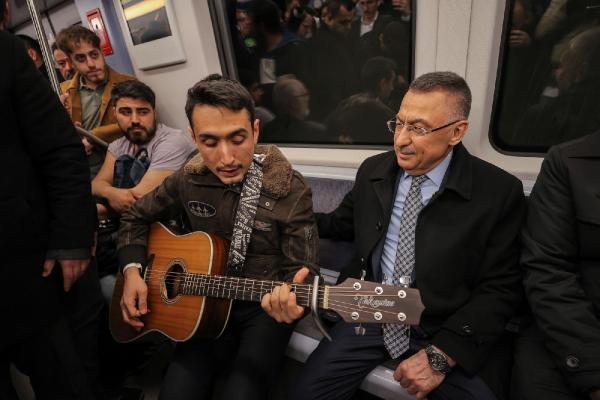 Fuat Oktay, Ankara'da vatandaşlarla bir araya geldi