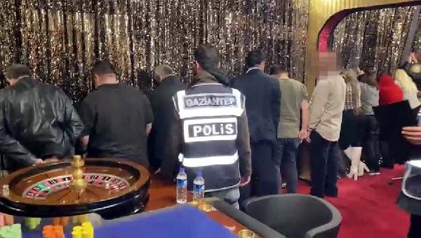 Gaziantep'te kumar operasyonu: 10 gözaltı