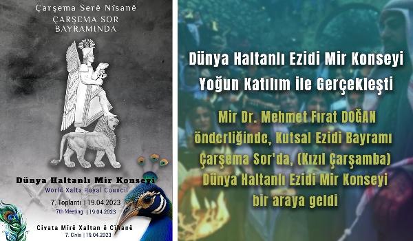 Haltanlı Mir Konseyi, Ezidi bayramında bir araya geldi