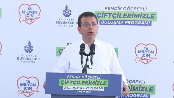 İmamoğlu, Göçbeyli'de çiftçilerle buluştu