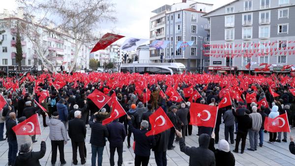 İmamoğlu'ndan fötr şapkalı mesaj: Size söz biz bu seçimi kaptırmayız (2)