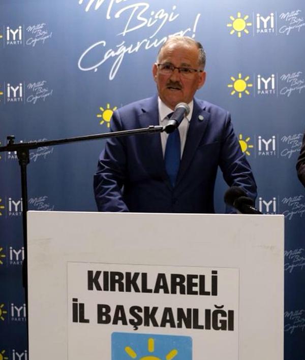 İYİ Parti Kırklareli milletvekili adayı Kahraman istifa etti