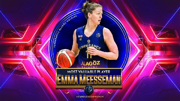 Kadınlar EuroLeague’de MVP ödülünü Fenerbahçe'den Emma Meesseman aldı