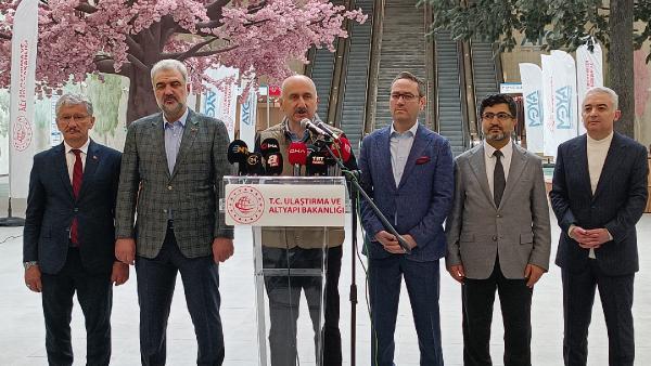 Karaismailoğlu: Mevcut İBB yönetimi söz konusu metro hatlarını 10 yılda bitiremez