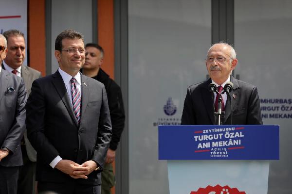 Kılıçdaroğlu: Özal'ın hedef koyduğu gelişen Türkiye'yi yeniden inşa edeceğiz