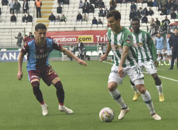 Konyaspor-Trabzonspor (EK FOTOĞRAFLAR)