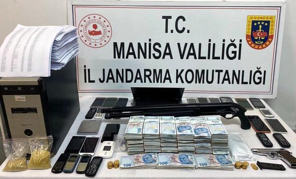 Manisa ve İzmir'deki suç örgütü operasyonunda 25 tutuklama