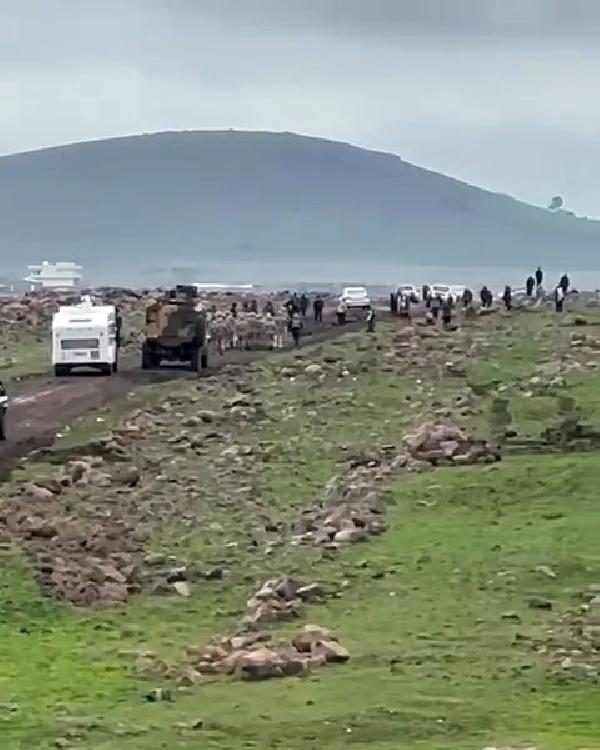 Mardin'de güneş enerjisi santrali gerginliği; jandarma müdahale etti