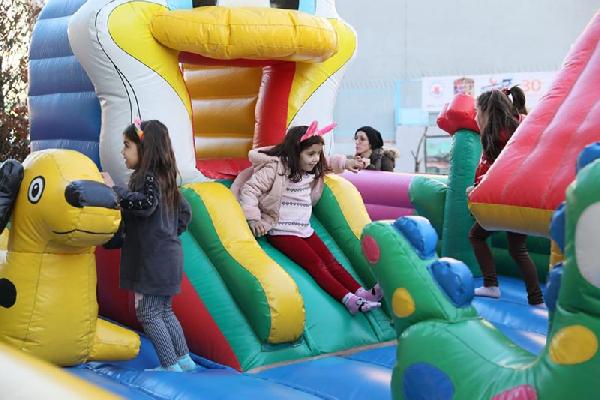 Ramazan dolayısıyla çocuklar için her gün farklı bir etkinlik düzenleniyor