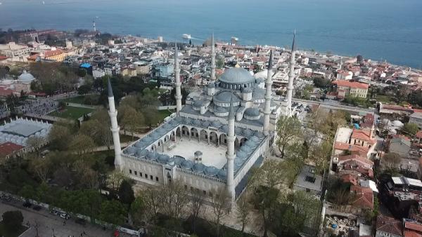 Sultanahmet Camii'nde 5 yıl süren restorasyonda sona gelindi 