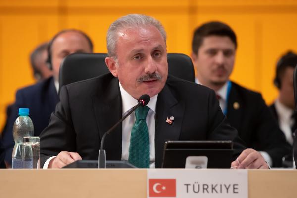 TBMM Şentop, AB Parlamento Başkanları Zirvesi’nin birinci oturumuna katıldı