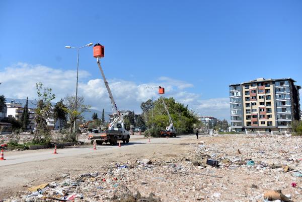 UEDAŞ ekipleri Hatay’da onarım çalışmalarını sürdürüyor