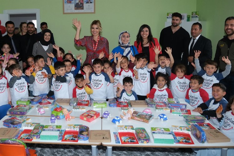 Çocuklar Gülsün Diye 43. Anaokulu Diyarbakır Hani'de açtı