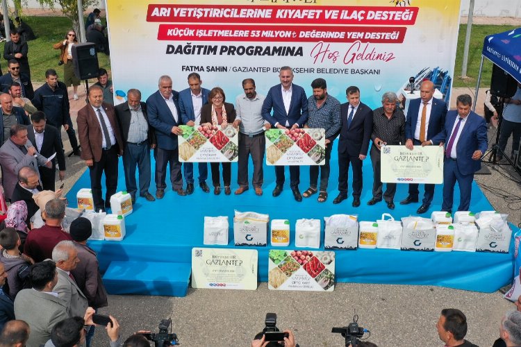 Gaziantep'ten çiftçilere dev destek