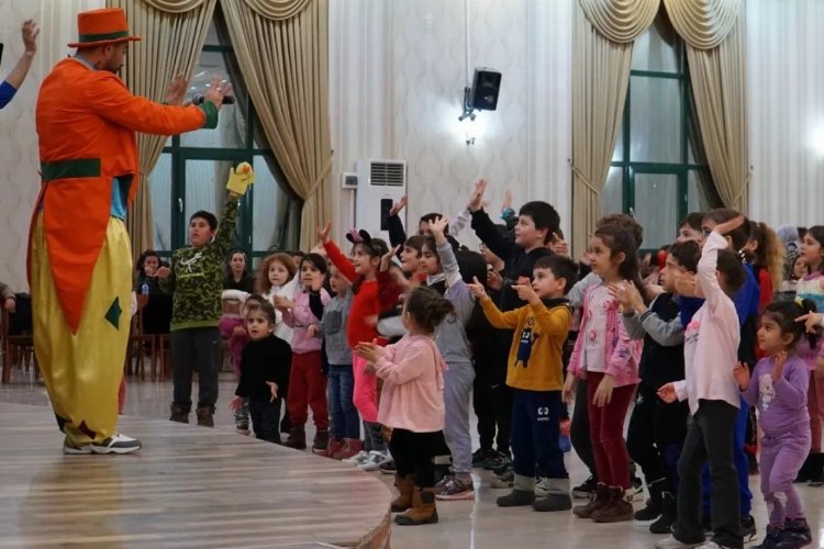 Gölcük'te geleneksel şenlikte çocuklar mutlu