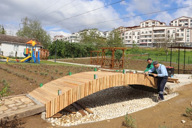 İzmit'te Lavanta Parkı’nda çalışmalar sürüyor