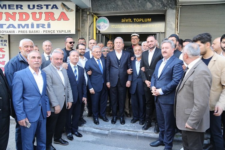 Kayseri dinamikleri STK'larla bayramlaştı