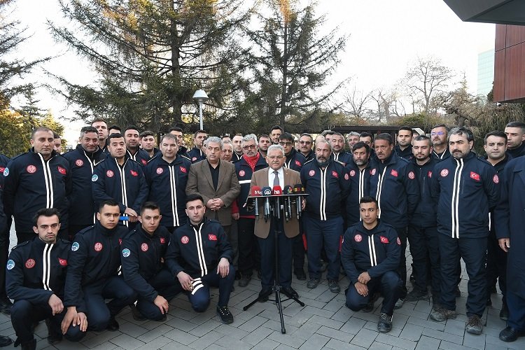 Kayseri itfaiyesinin 'üstün' başarısı