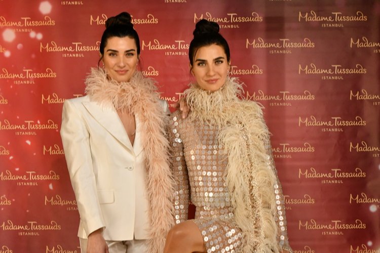 Tuba Büyüküstün'ün Madame Tussauds gururu