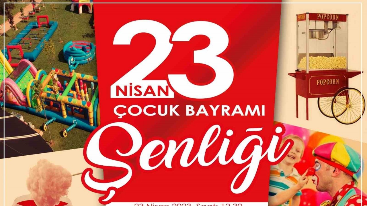 23 Nisan’da Nevşehirli çocuklar doyasıya eğlenecek