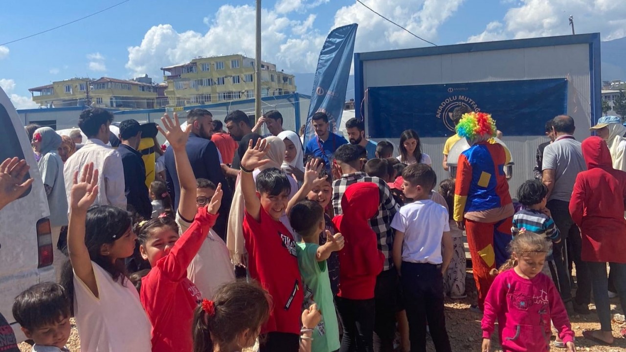 Anadolu Mutfağı ve Anadolu Oyun Evi’nden deprem bölgesine özel bayram etkinlikleri