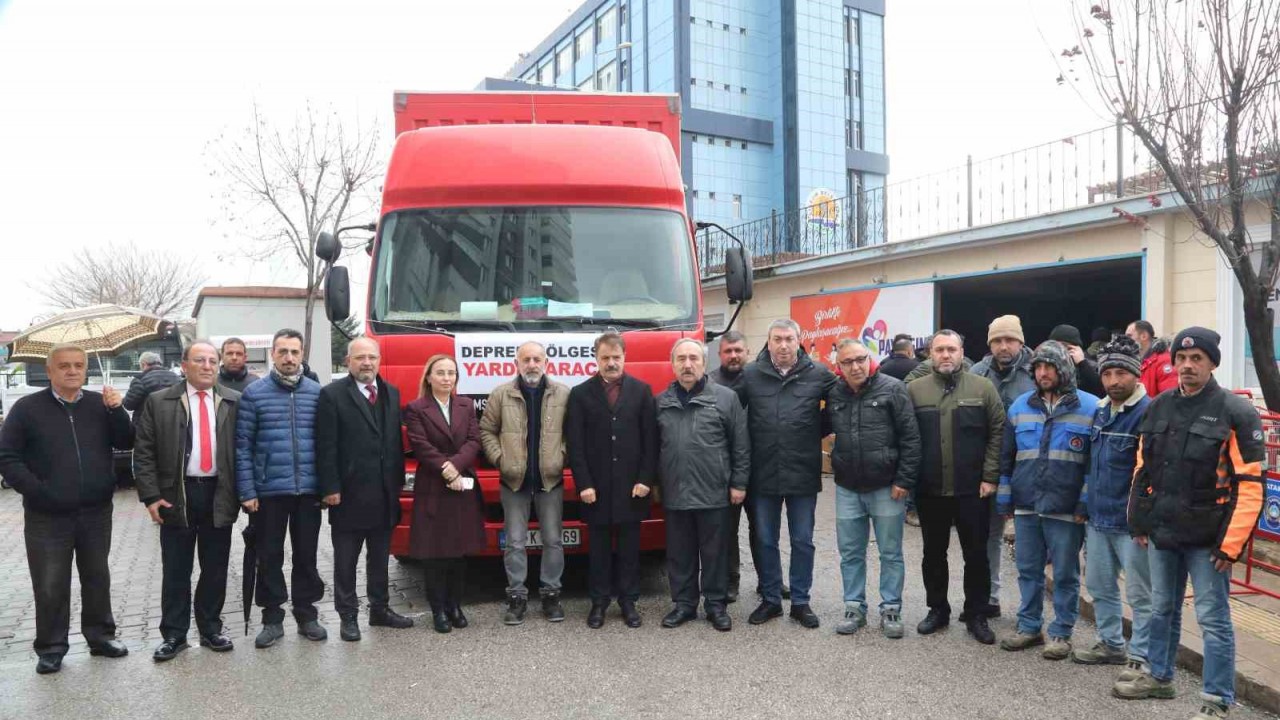 Atakum’da deprem dayanışması bin 700 aileye ulaştı