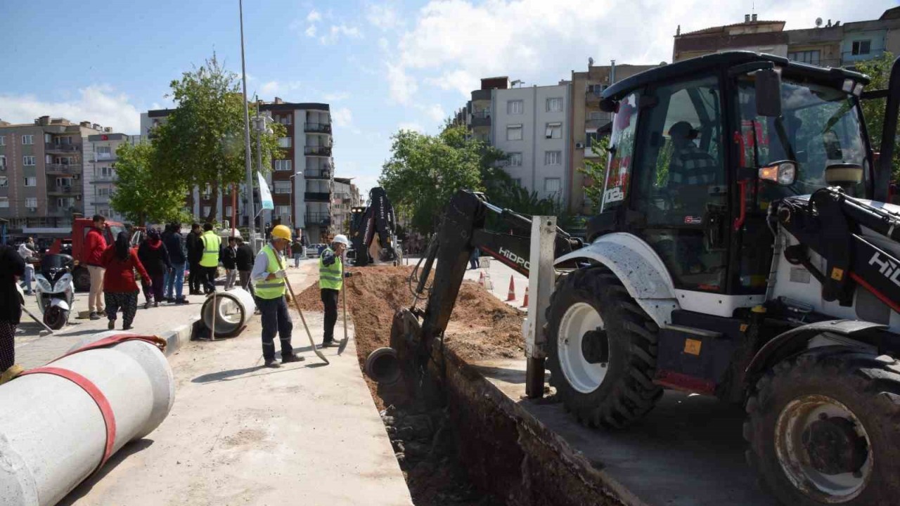 Avni Gemicioğlu Caddesinin 2. etap çalışmaları başladı