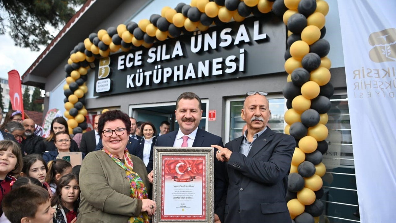 Ece Sıla Ünsal Kütüphanesi açıldı