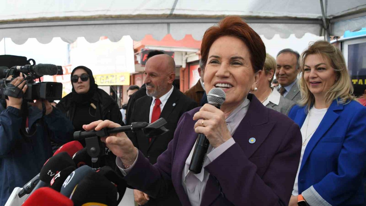 İYİ Parti lideri Akşener: “Türkiye için egosundan vazgeçen insanlarız”