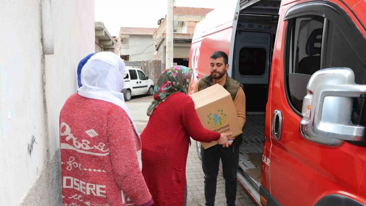 Kayapınar Belediyesi, Ramazan ayında da ihtiyaç sahiplerinin yanında oldu