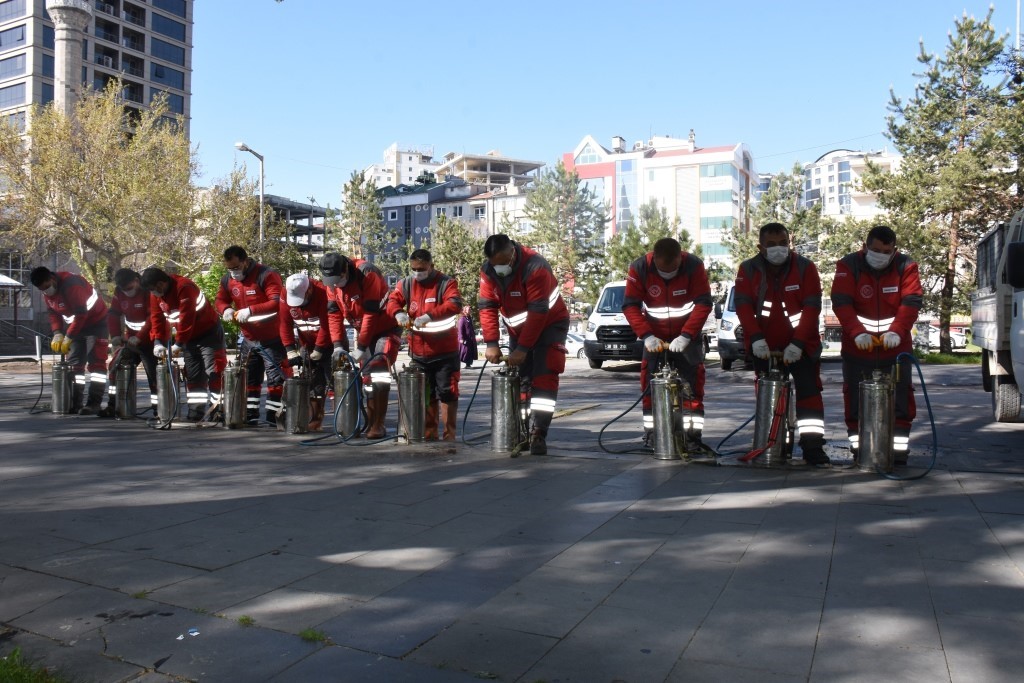 Kocasinan’da yılın 12 ayında çevreci ve bilimsel yöntemlerle haşere mücadelesi