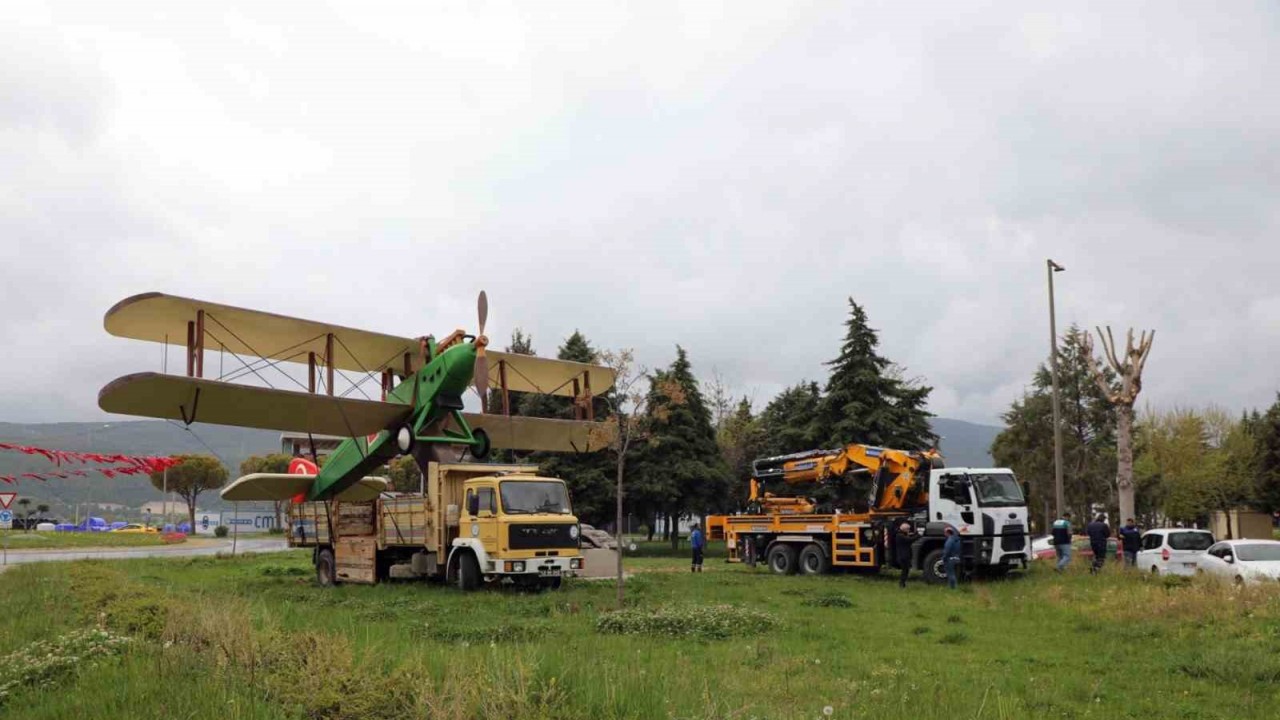 Kurtuluş Savaşı simgelerinden İsmet Tayyaresi yeni yerine taşınıyor