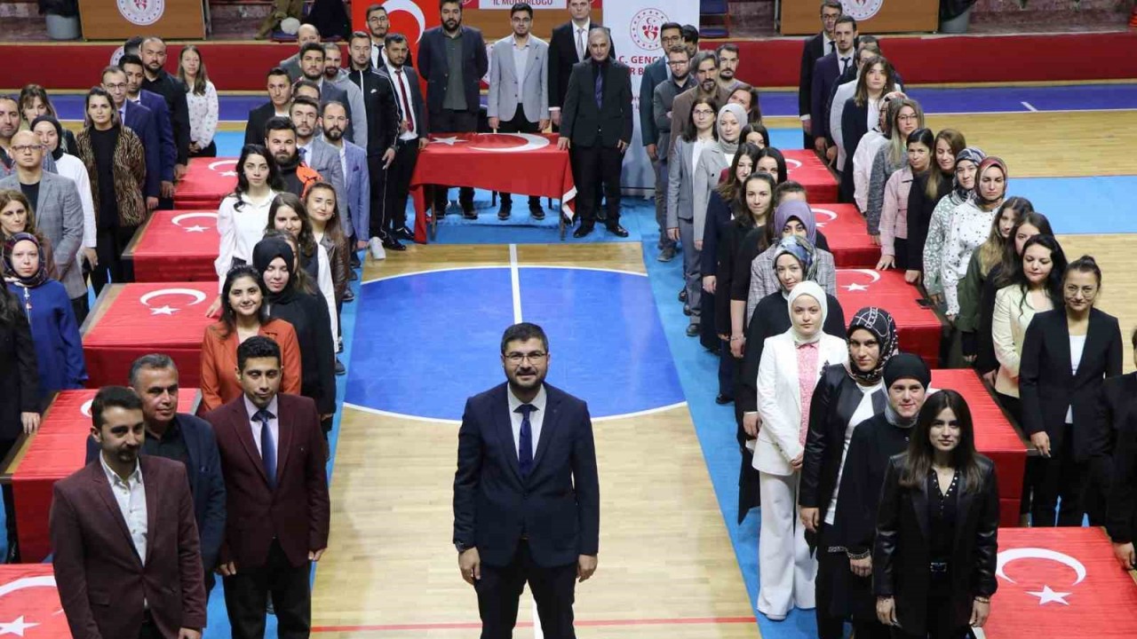 Kütahya Gençlik ve Spor İl Müdürlüğünde 146 memur yemin ederek kadroya geçti