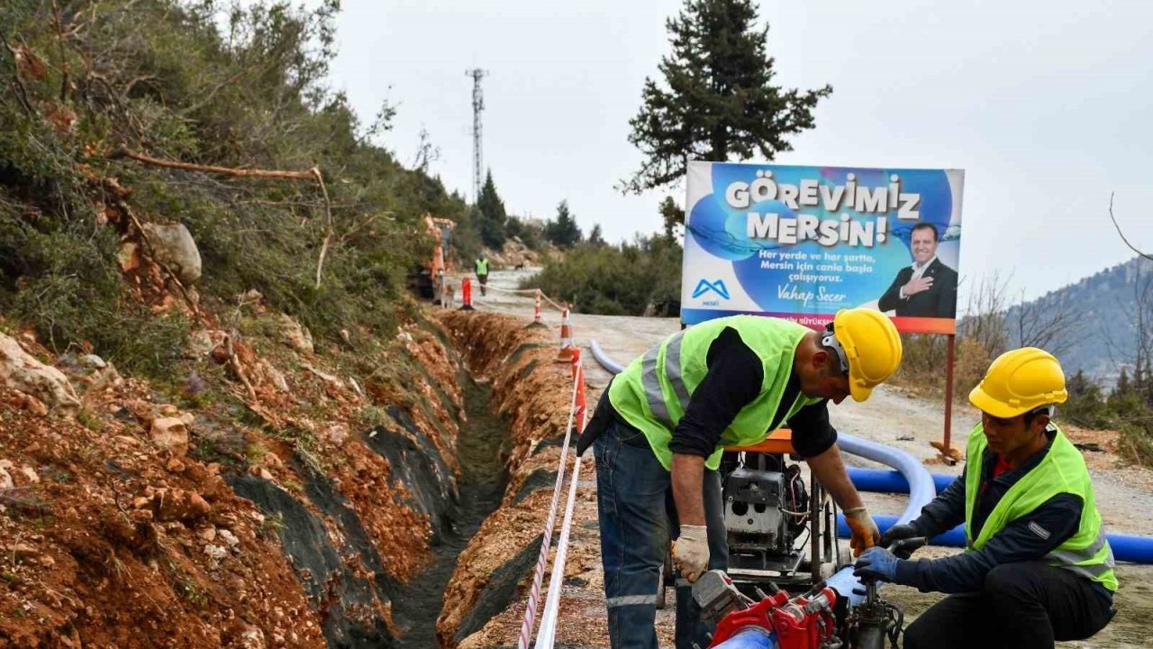 MESKİ içme suyu çalışmalarına devam ediyor