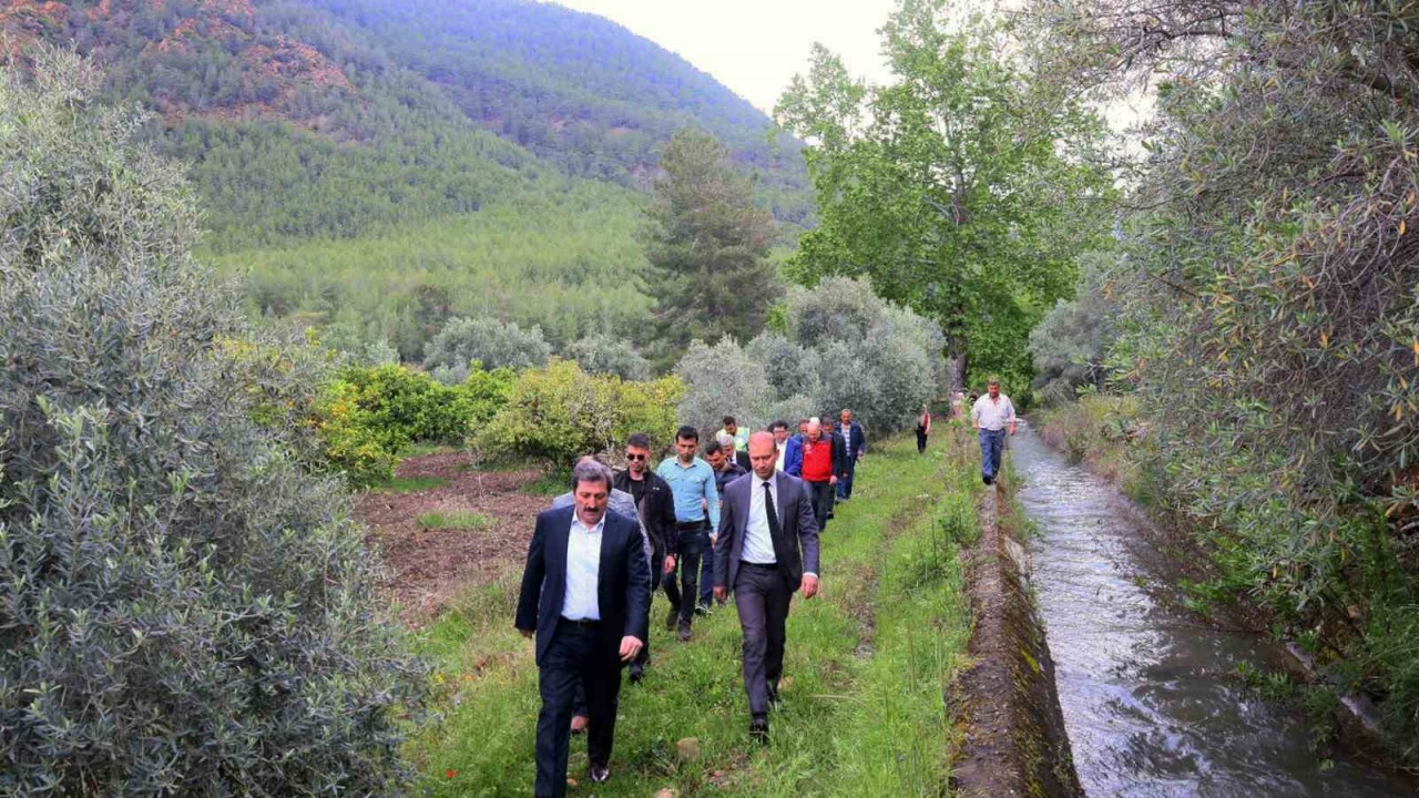 ‘Tarımsal sulamanın iklim değişimine uyumu’ uygulama sahasında inceleme