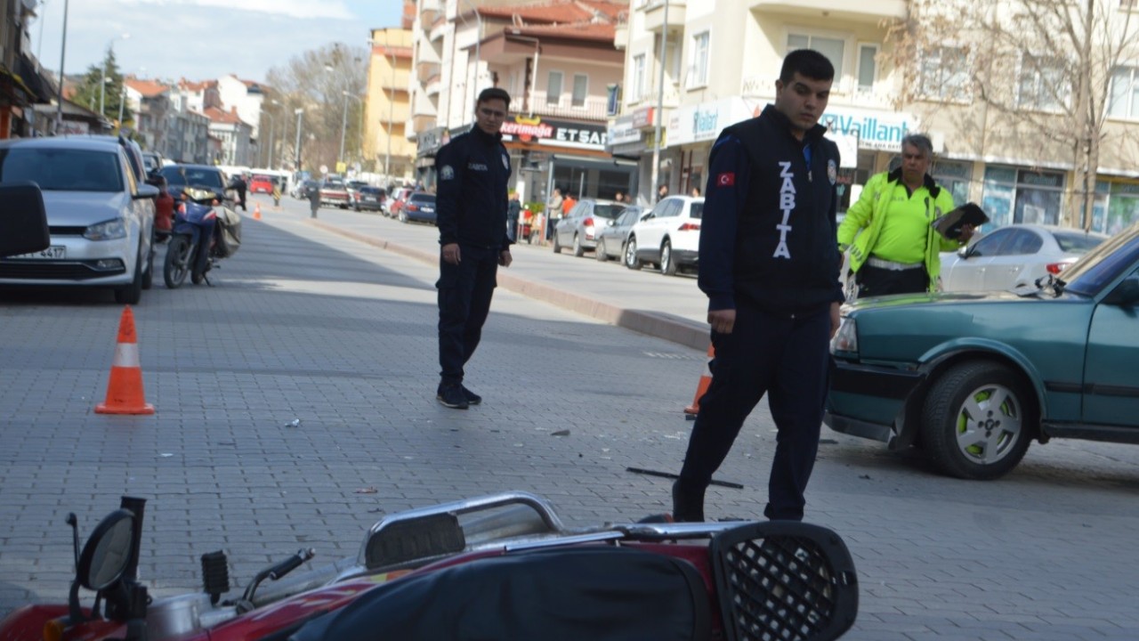 Tavşanlı’da trafik kazası: 1 yaralı