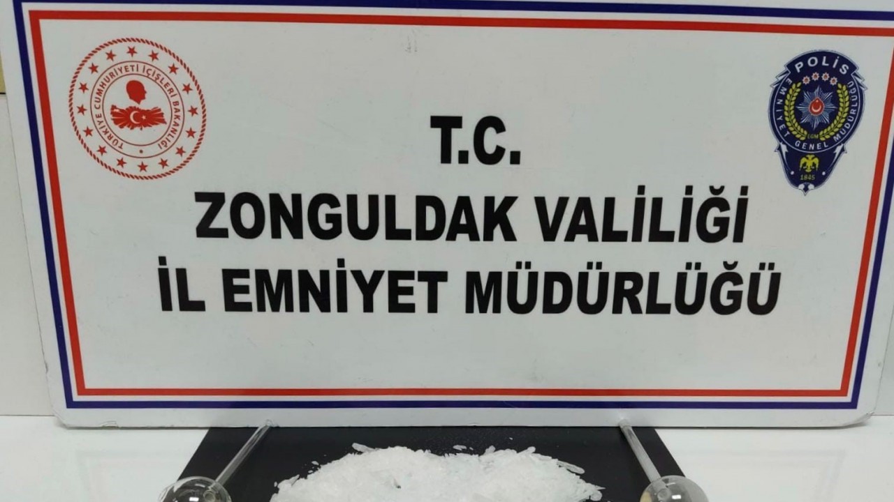 Zonguldak’ta polisin uyuşturucu operasyonuna 1 tutuklama