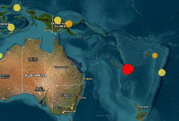 Avustralya yakınlarında Pasifik Okyanusu'nda 7.7 büyüklüğünde deprem: Tsunami alarmı verildi