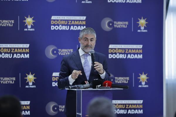 Bakan Nebati: Cumhurbaşkanımız öndeyken herkesin gözünün içine baka baka yalan yanlış bilgiler verdiler