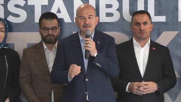 Bakan Soylu Kağıthane ve Beyoğlu Ak Parti  İlçe Teşkilatlarını ziyaret etti